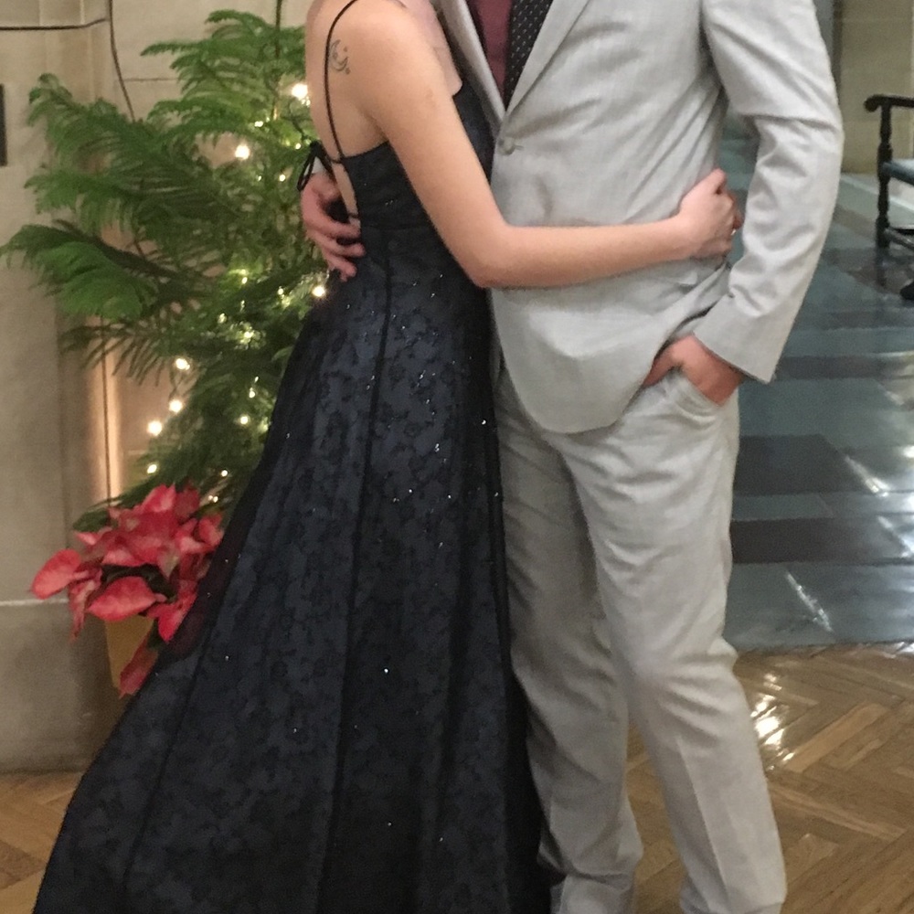 Blue formal dress